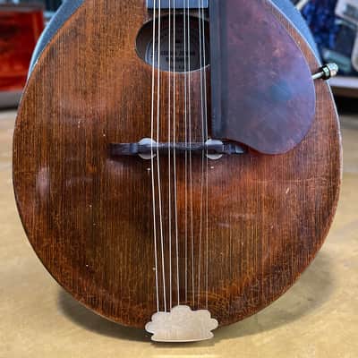 Vintage Gibson Style A-Jr. Mandolin | Figured Back | OHSC image 1