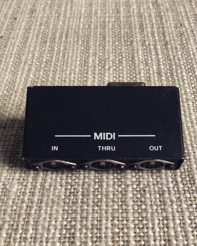 Elka Synthex  - Original Midi Break-Out Box for Rev 2 - Computer Interface image 1