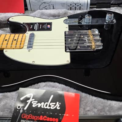 Fender American Professional II Telecaster BRAND NEW 75TH ANNIVERSARY 2021 Tuxedo Black USA Tele Case Queen Time Capsule Electric Guitar image 3