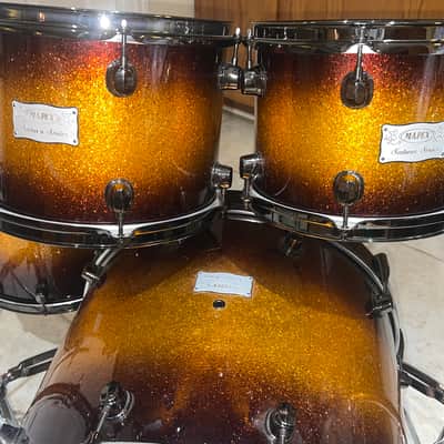 Mapex Saturn III Limited Edition Yellow Ocher Sparkle Burst image 3