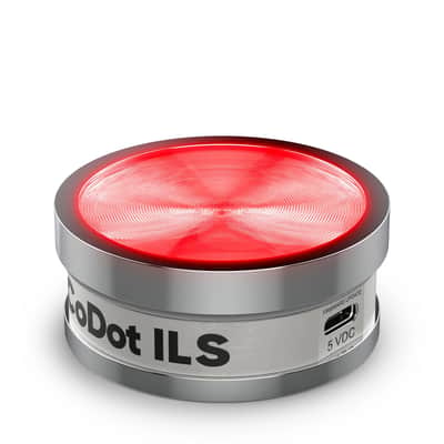 Chauvet DJ CoDot ILS 4-pack of Coin-Sized LED Illuminators Lights w/ Carry Case image 6