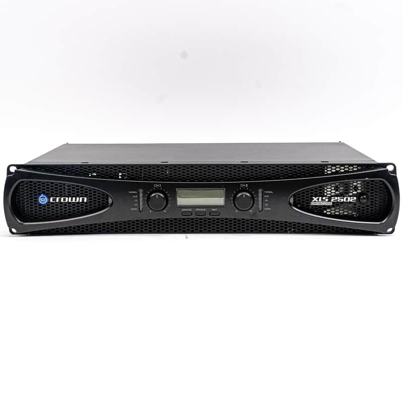 Crown XLS 2502 2-Channel Power Amplifier DSP DriveCore 2 775W Stereo Amp image 1