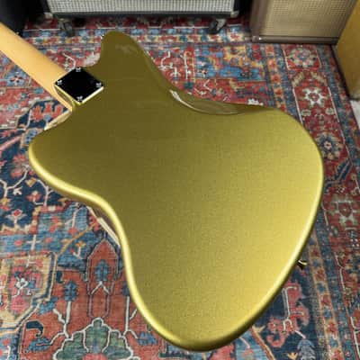 NEW Fender FSR Traditional II 60’s Jazzmaster Ishibashi Music Exclusive - Mystic Aztec Gold image 14