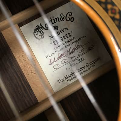1998 Martin N20WN Willie Nelson Signature Model #20 of 100 image 6