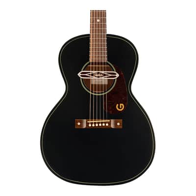 Used Gretsch Deltoluxe Concert Acoustic-Electric Guitar - Black Top image 1