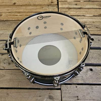 Mapex Black Panther 14" Black Birdseye Maple Snare Drum USED! RKBES010726 image 2