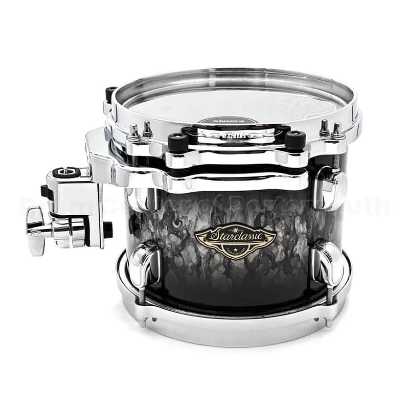 Tama Starclassic Walnut/Birch Mounted Tom 8x6 Molten Platinum Burst image 1