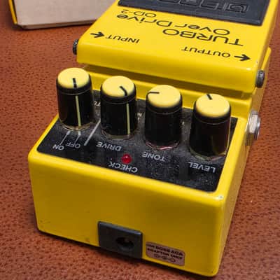 Vintage Boss OD-2 Turbo Overdrive (1987) - Rare MIJ Black Label - With Original Box image 8