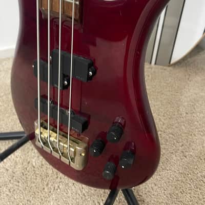 Spector NS-4CR owned by PJ Farley , Trixter, Fozzy, etc ? - Red wine quilted image 6