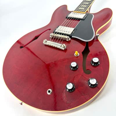 2022 Gibson Custom Murphy Lab 1964 ES-335 Ultra Light Aged - Sixties Cherry image 2