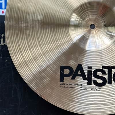 Paiste 16" Signature Fast Crash Cymbal 1989 - Present - Traditional image 11