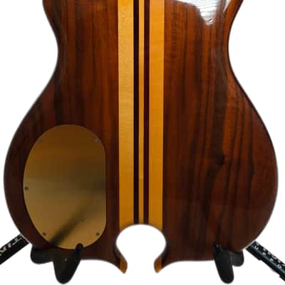 Alembic 20th Anniversary Bass 1989 - Burl Walnut image 2