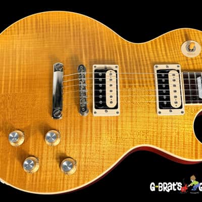 2022 Gibson Les Paul Slash Appetite Flame Top ~ Amber image 1