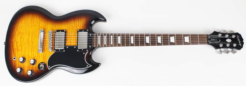 [希少カラー]Epiphone SG G-400 Deluxe サンバースト Epiphone SG G-400 希少カラー]Epiphone SG G-400 Deluxe サンバースト
