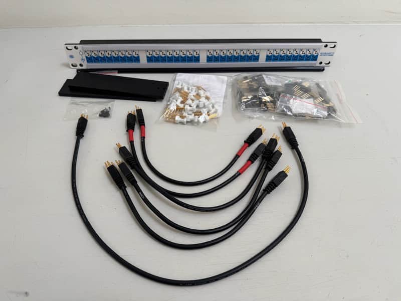 Ghielmetti ASF 1x32 AV with 6 patch cables image 1