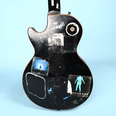 Gibson Les Paul Gothic Satin Black 2000 Electric Guitar image 13