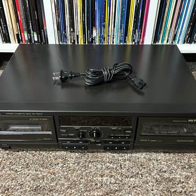 Technics RS-TR474 Dual Stereo Cassette Deck Player Recorder PARTS/REPAIR READ image 1