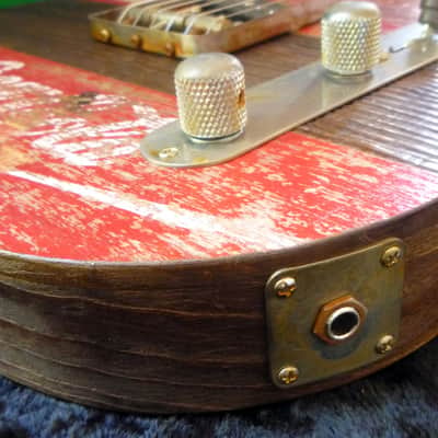 WR Crate-O-Caster Vintage 1968 Coca-Cola Crate Top Custom Shop, Telecaster Guitar image 12