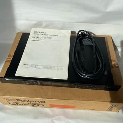 Roland GM-70 GR-MIDI Converter 1986 - 1988 - Black