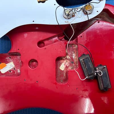 1979 Fender International Series Precision Bass Moroccan Red w/OHSC image 12