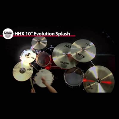 Sabian HHX Evolution Splash Cymbal 10" Brilliant Bild 2