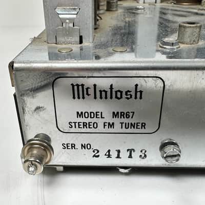 McIntosh MR67 Vacuum Tube Stereo Tuner image 10