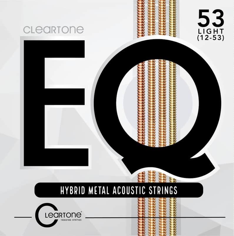 Cleartone 7812 EQ Hybrid Medal Acoustic Guitar Strings - Light (12-53) Bild 1
