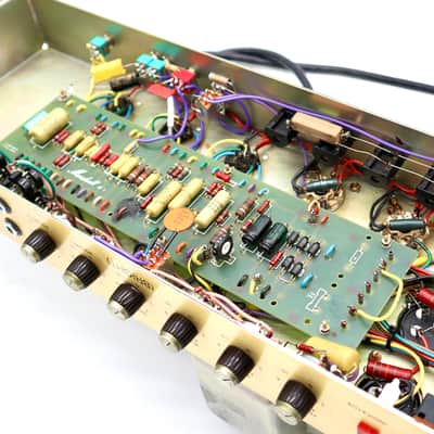 1974 Marshall JMP 1992 Super Bass 2-Channel 100-Watt Guitar / Bass Amp Head w/ Mods image 3