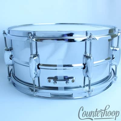 Sound Percussion 14x6.5"Snare Drum 8-Lug Steel Shell Triple Flange Rims+New Head image 5