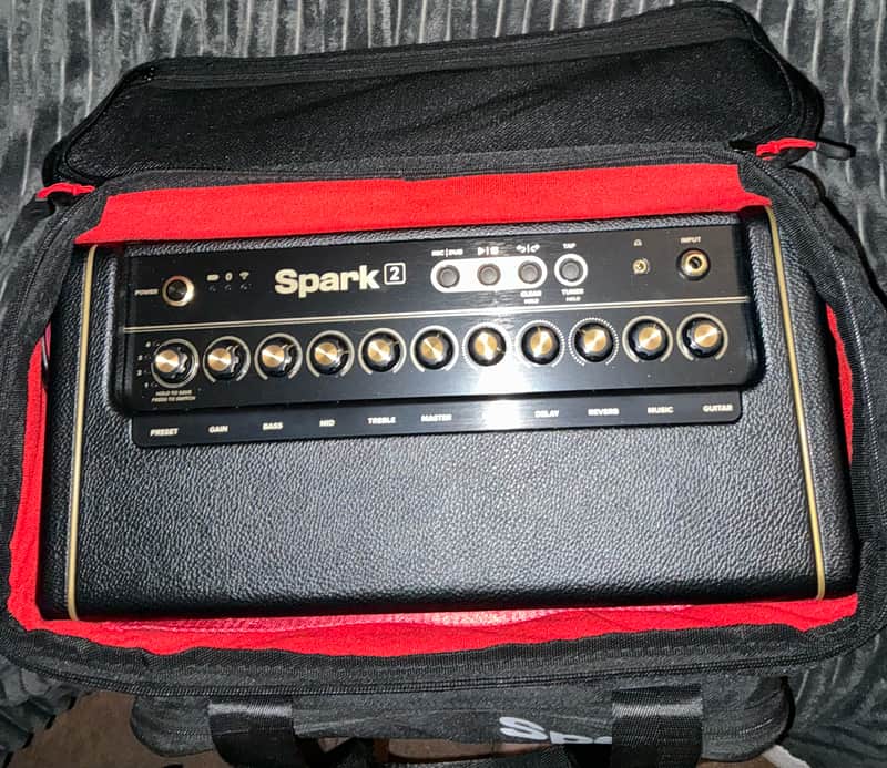 Positive Grid Spark 2 50-Watt Amp - Black & Spark Carry Bag image 1