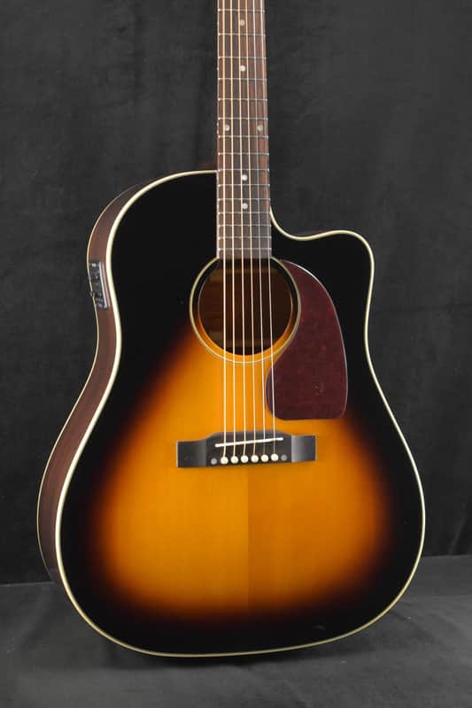 Epiphone J-45 Standard EC Vintage Sunburst w/ Premium Gig Bag image 1