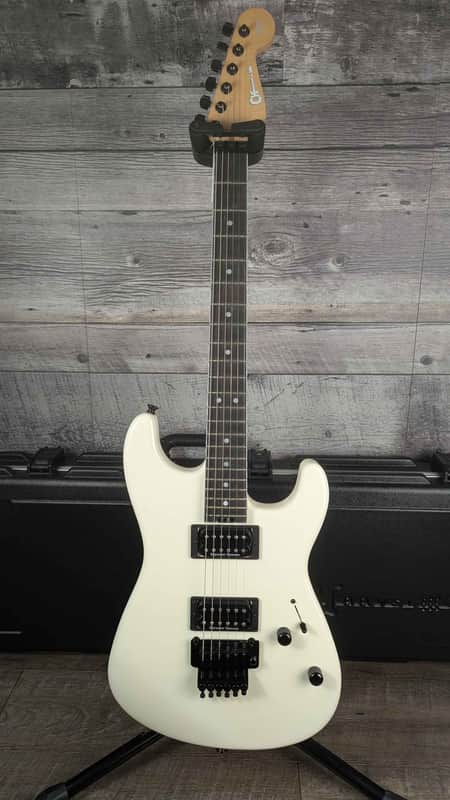 Charvel Custom Shop San Dimas HH FR w/Charvel Modeled Case, Snow White image 1