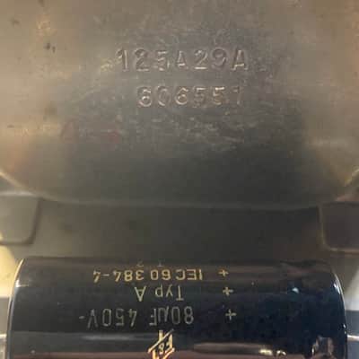 Fender Showman 2-Channel 85-Watt Guitar Amp Head W/ 1x15” Tone Ring Cabinet -1963 - 1966 - Black Panel image 15