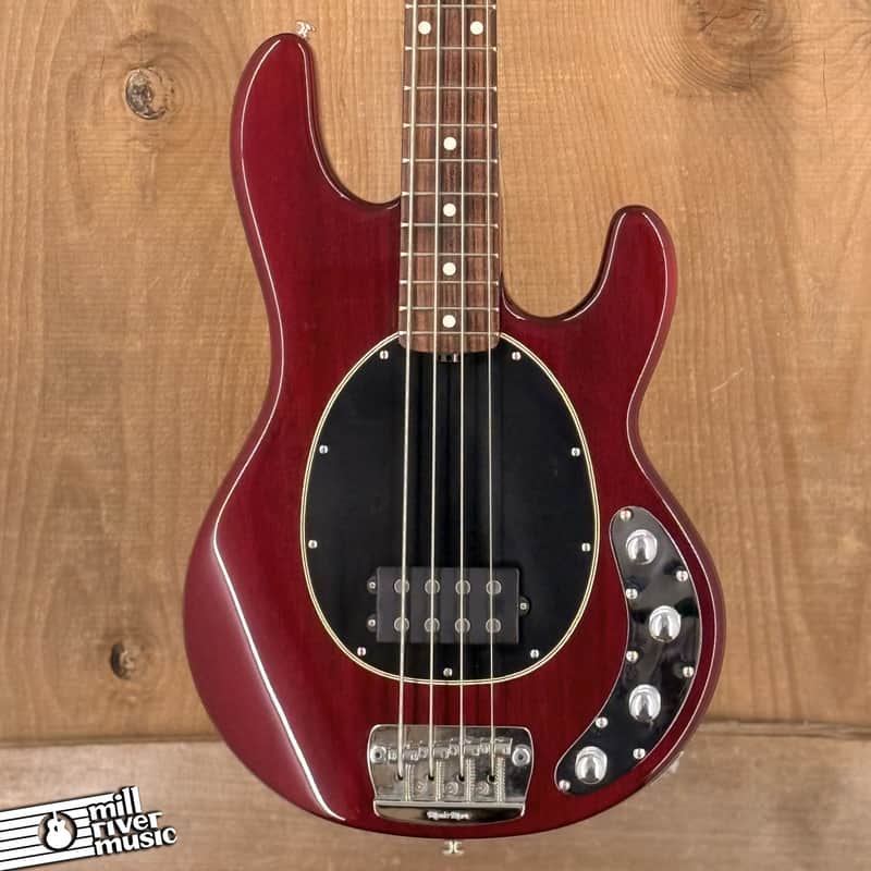 Music Man 30th Anniversary StingRay 4 2006 Crimson Red w/ OHSC – Used image 1