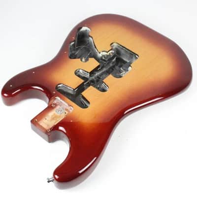 1983 Vintage Fender American Series Stratocaster BODY ~MINTY~ Sienna Burst "Dan Smith Era" 1980s USA image 8