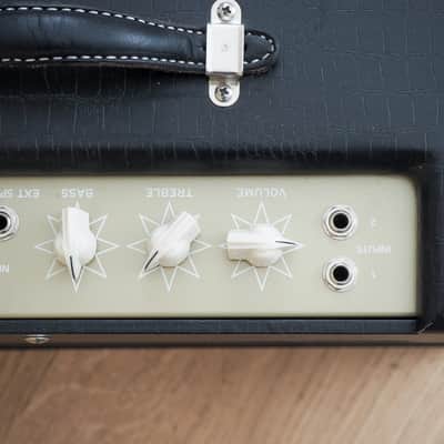 Magnatone Varsity Cathedral Front 1x12 Combo Boutique Tube Amp Near Mint, Celestion Blue image 7