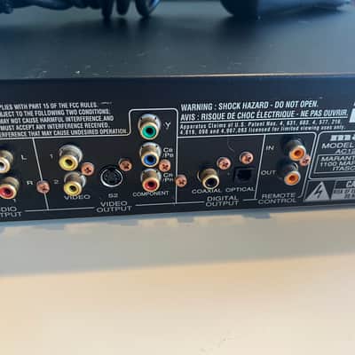 Marantz DV7110 Rack mount DVD/CD Player w/remote, NEW laser & rack mount Bolts/Washers. image 7