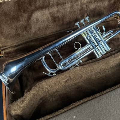 Bach Stradivarius Model 37 Bb Trumpet - Silver-Plated (1980s) image 1