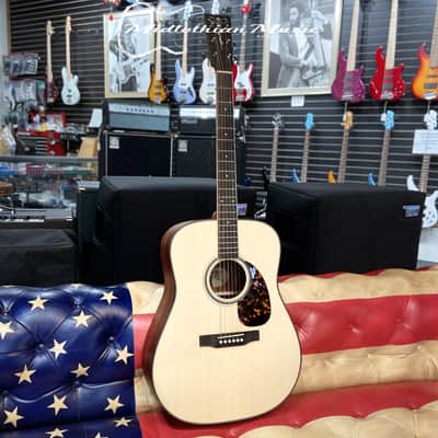Larrivee D-40-KA - Acoustic/Electric Guitar (Koa & Moon Spruce) - Natural Satin Finish w/Case (136154) image 9