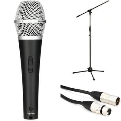 Beyerdynamic TG V35 S Supercardioid Dynamic Vocal Microphone with Stand and Cable image 2