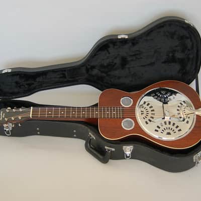 Recording King Square Neck Resonator Guitar RR-61BR- Satin mahogany image 13