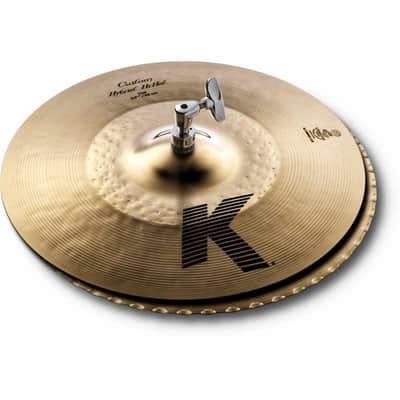 Zildjian K1224 K Custom 14" hybrid hi-hat image 1