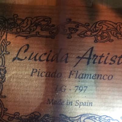 Flamenco LUCIDIA 'PICADO' Handmade in Spain spruce/cypress/ebony image 5
