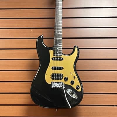 Fender American Deluxe Fat Stratocaster HSS with Rosewood Fretboard in Montego Black 2004 w/OHSC image 1