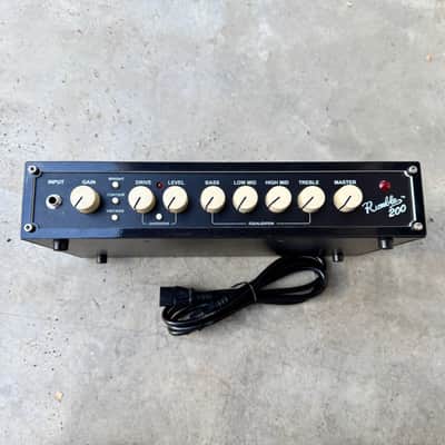 Fender Rumble 200 V3 200-Watt Bass Amp Head 2010s - Black image 2