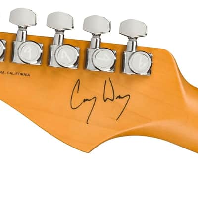 Fender Cory Wong Signature Stratocaster 2021 - Present - Sapphire Blue Transparent image 7