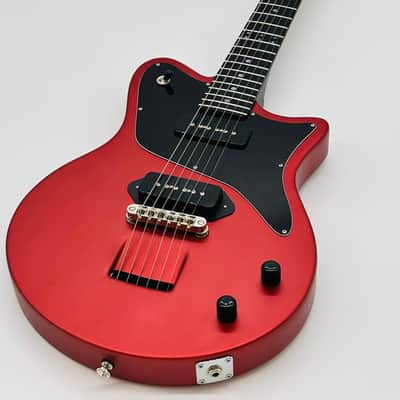 Ciari Travel Guitars Ascender P-90 Duo 2026 Rampart Red 2nd with Free Backpack! image 3