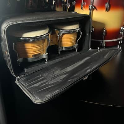 L.P. Latin Percussion Generation II Bongos w/Comfort Curve II Rims & Deluxe LP Bag image 10