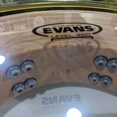 Sonor Artist Series 5x13" JoJo Mayer Beech Snare Drum Earth Finish image 9