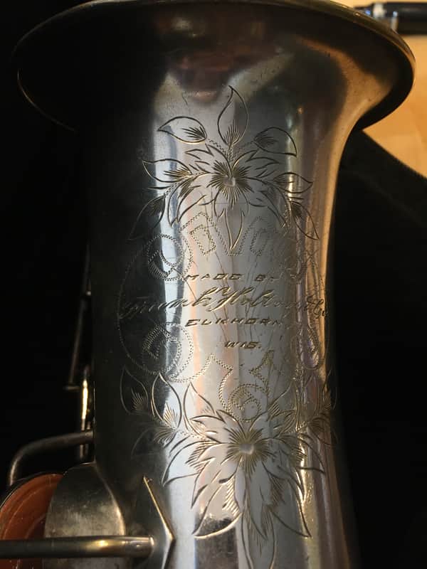 Frank Holton Alto Saxophone Silver image 1